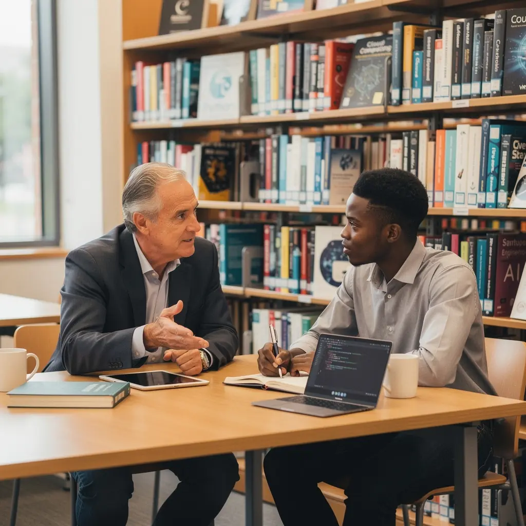 Team strategy meeting